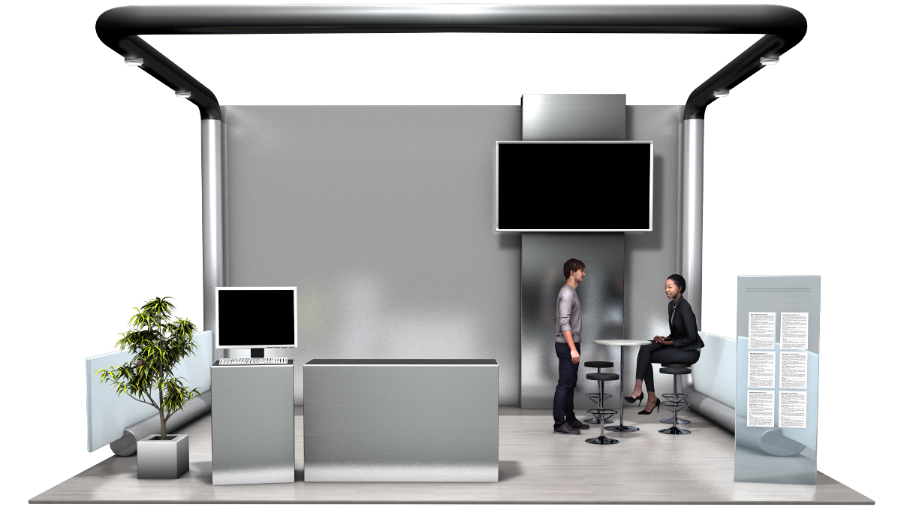 Esri TechDay2020: Virtueller Ausstellungsstand Beispiel