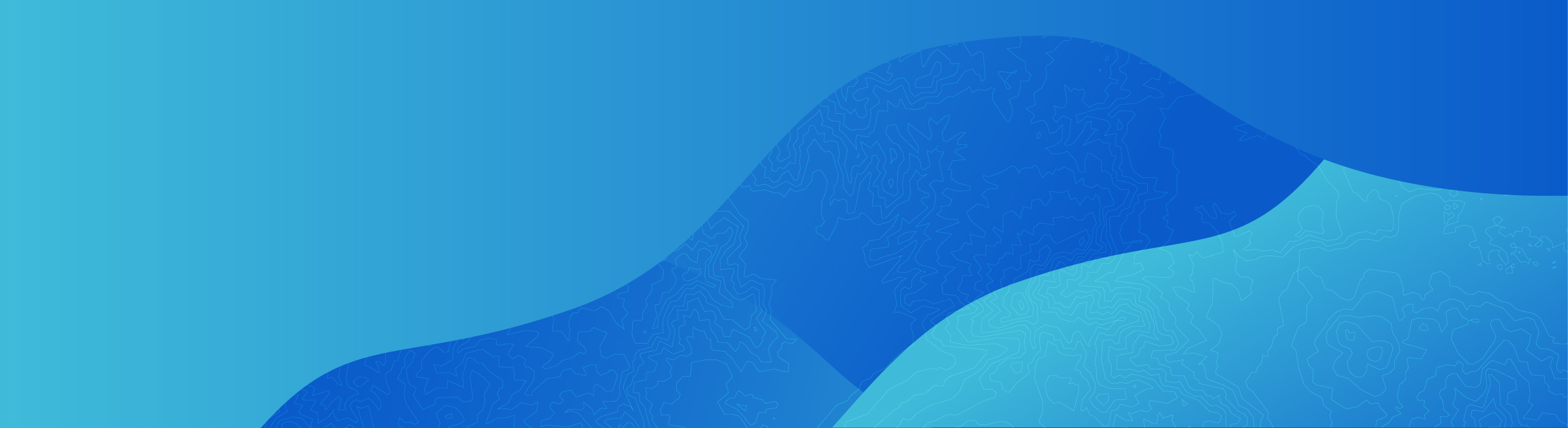 Collage mit großer Konturenkarte, mehreren kleineren bunten Karten und einer lächelnden Person in einem blauen Blazer an einem Tablet